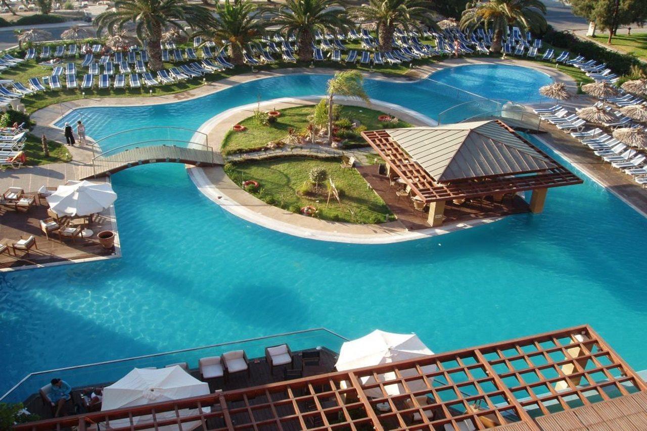 Oceanis Beach Hotel إكْسِيا المظهر الخارجي الصورة