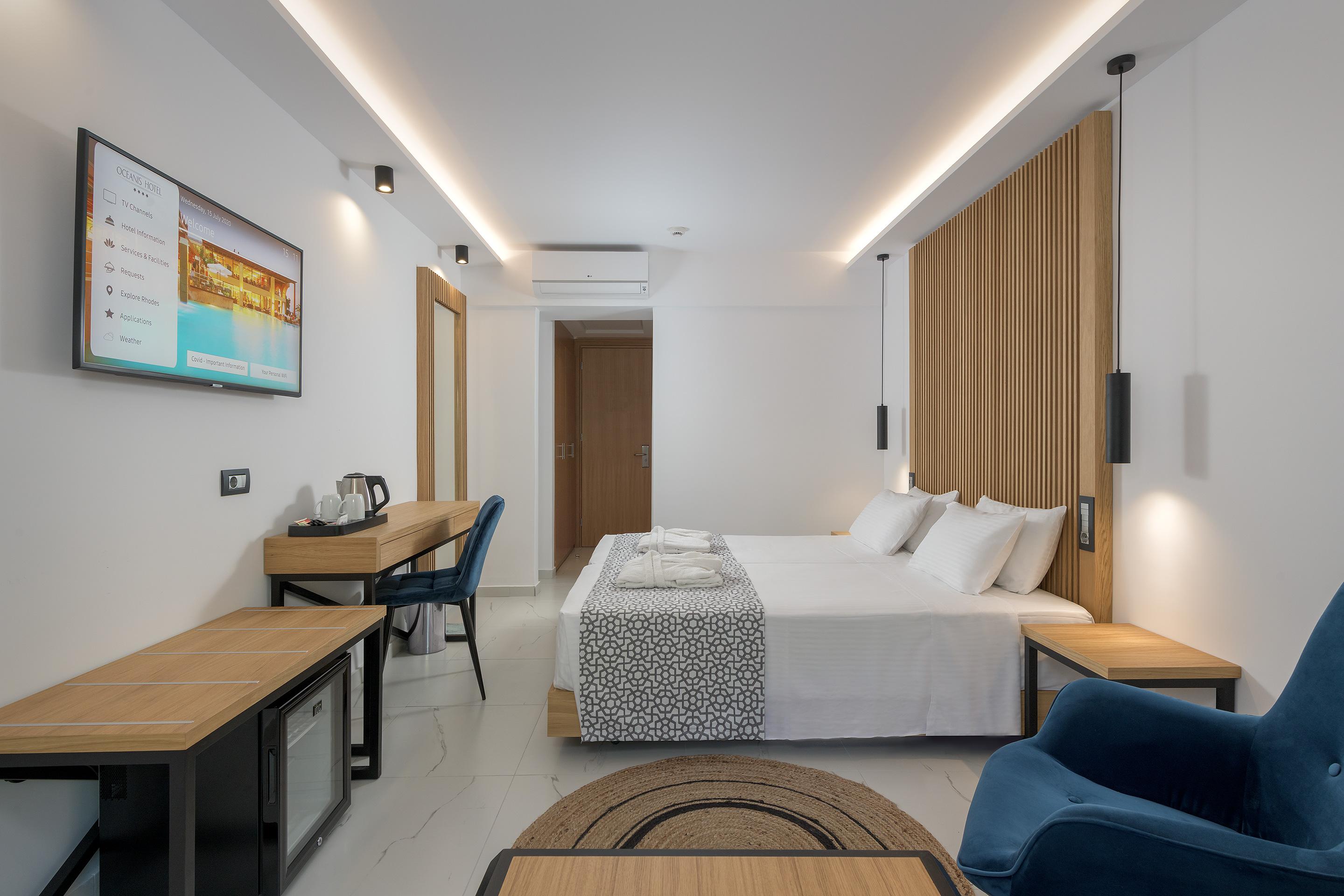 Oceanis Beach Hotel إكْسِيا المظهر الخارجي الصورة