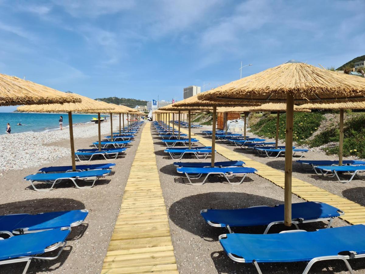 Oceanis Beach Hotel إكْسِيا المظهر الخارجي الصورة